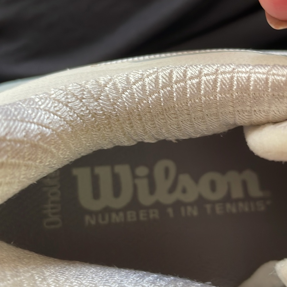 Wilson Women's White Athletic Tennis Shoes - Picture 12 of 12